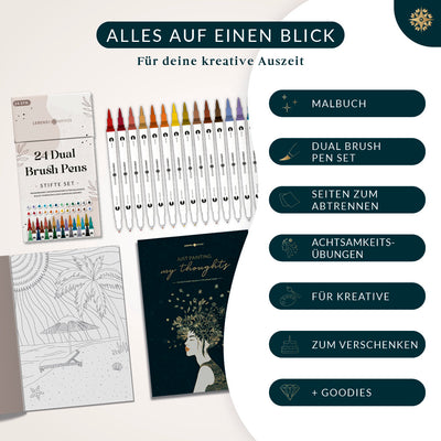 "Kreativer Kopf" - Sparbundle zum Malen